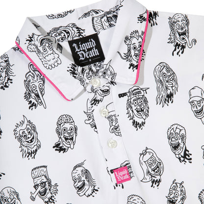 Putt To Death Golf Polo